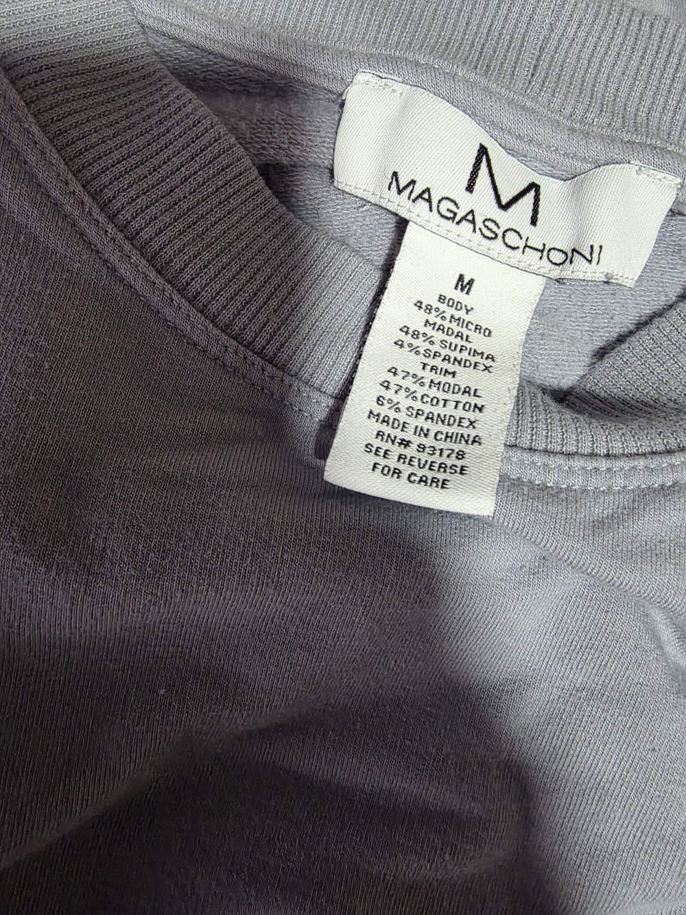 Magaschoni Light Blue Sweatshirt - Picture 6 of 6
